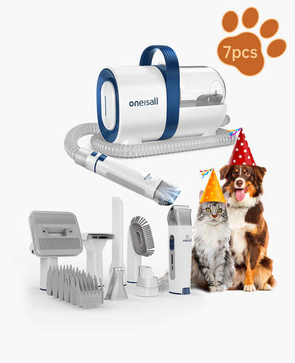 eviloon™ - Oneisall Dog Grooming Vacuum Kit with 7 in 1